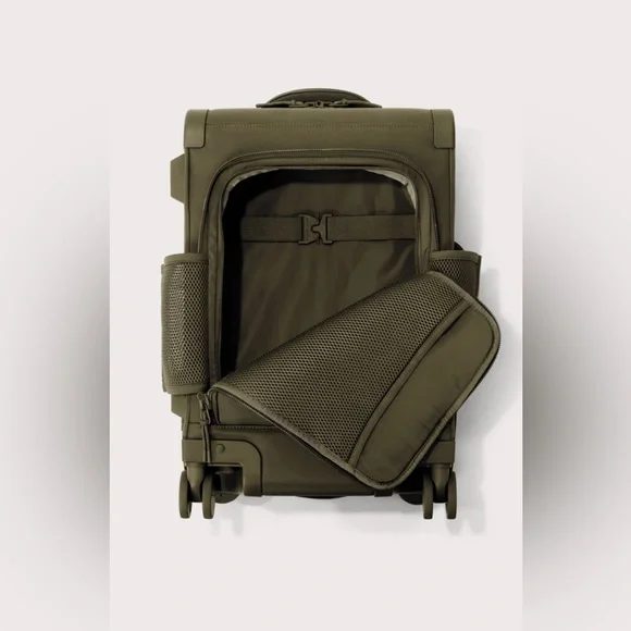 Dagne Dover Seattle Carry-On Luggage Suitcase in Dark Moss (Green) 20.5” (EUC) - Picture 4 of 13